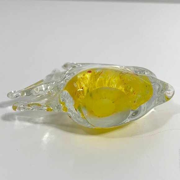 Glass Angel Fish Figurines Paperweights Home Office Decor Collectibles - Picture 9 of 11